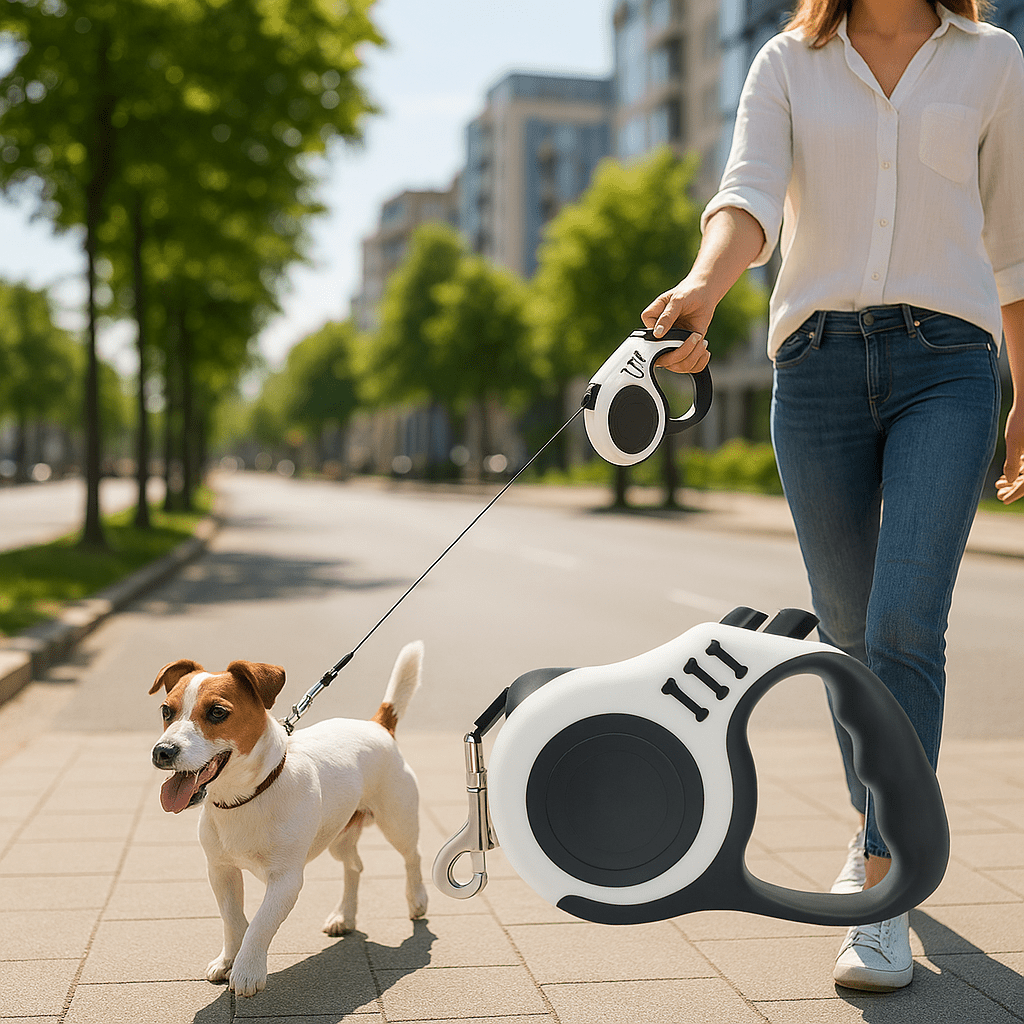 laisse à enrouleur pour chien | Balalex - tendressechien.com